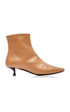 By Far Laura Leather Ankle Boots