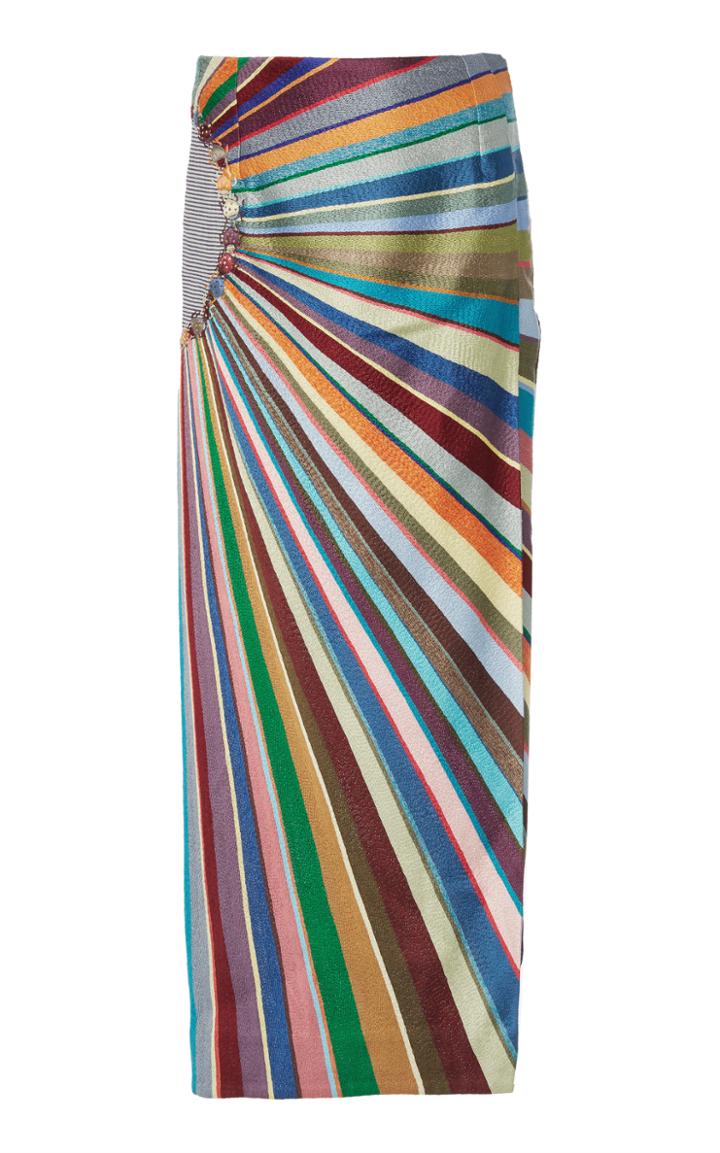 Rahul Mishra Chromatic Midi Skirt