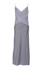 Dion Lee Check Pattern Bias Cut Dress