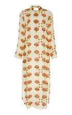 Verandah Floral-print Modal-blend Midi Dress
