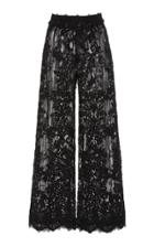 Marchesa Wide Leg Lace Trousers