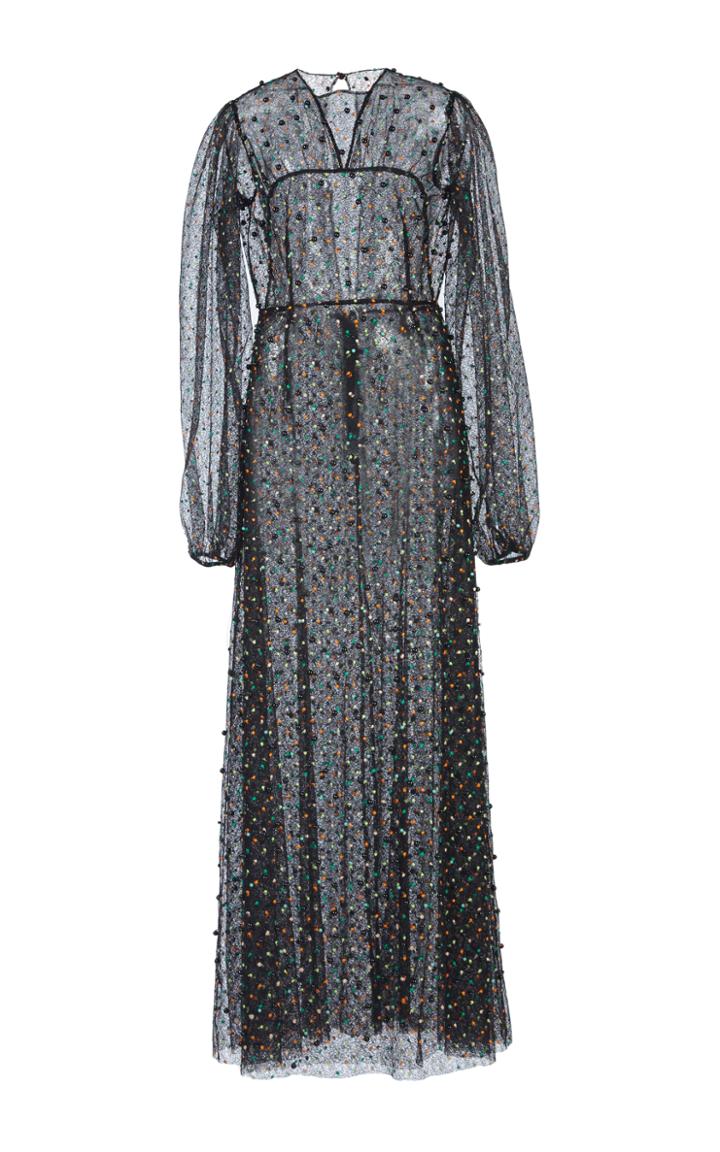 Emilia Wickstead Carmelita Dot Lace Dress