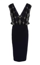 Sally Lapointe Shirred Bodice Dress