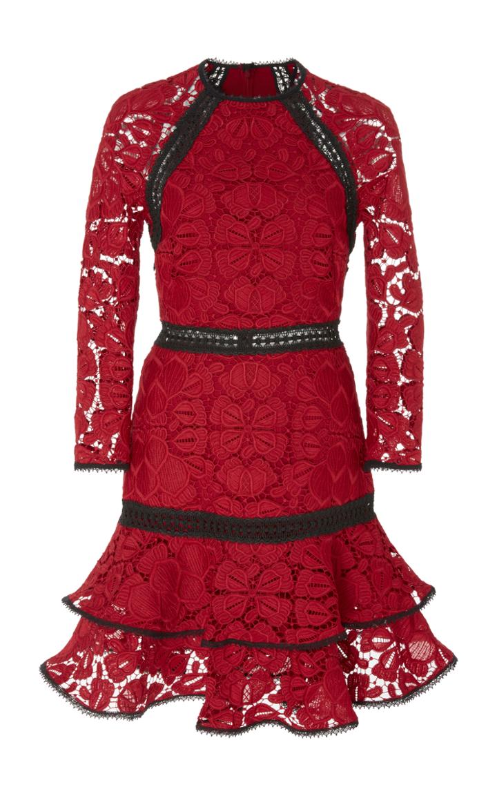 Alexis Kharis Mini Ruffle Dress