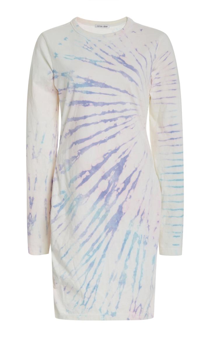 Cotton Citizen Lisbon Tie-dye Cotton-jersey Mini Dress