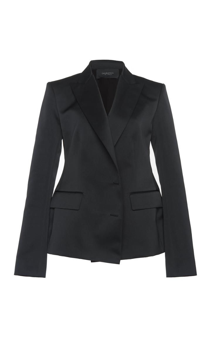Giambattista Valli Silk Satin Blazer