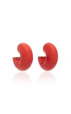 Uncommon Matters Beam Lacquered Wood Earrings