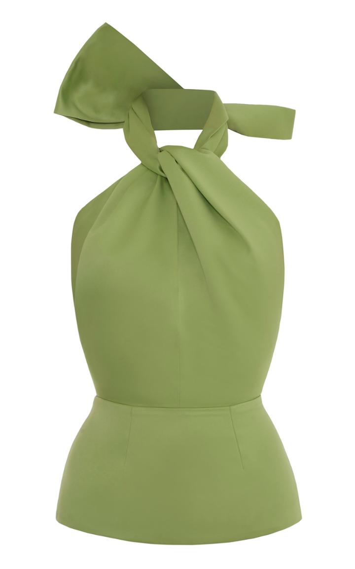 Lado Bokuchava Belted Halter Neck Top