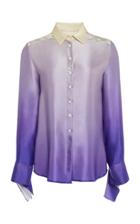 Christopher Esber Ombr Silk Blouse