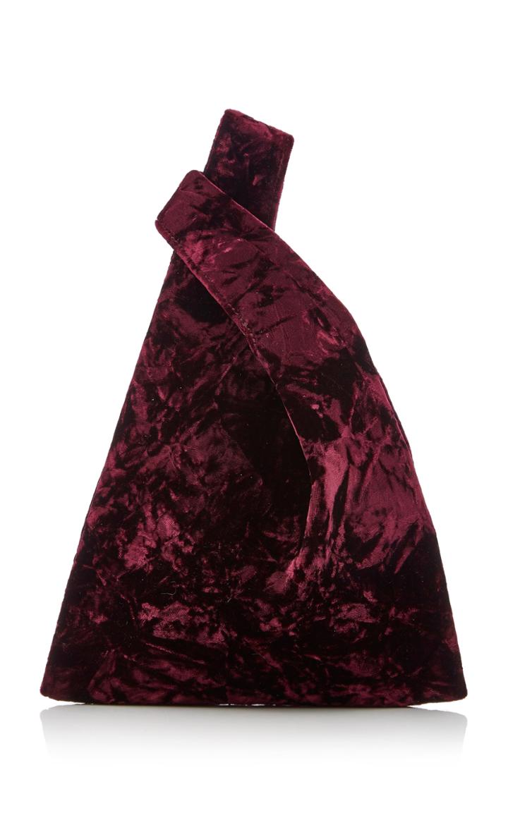 Hayward Folded Velvet Mini Shopper