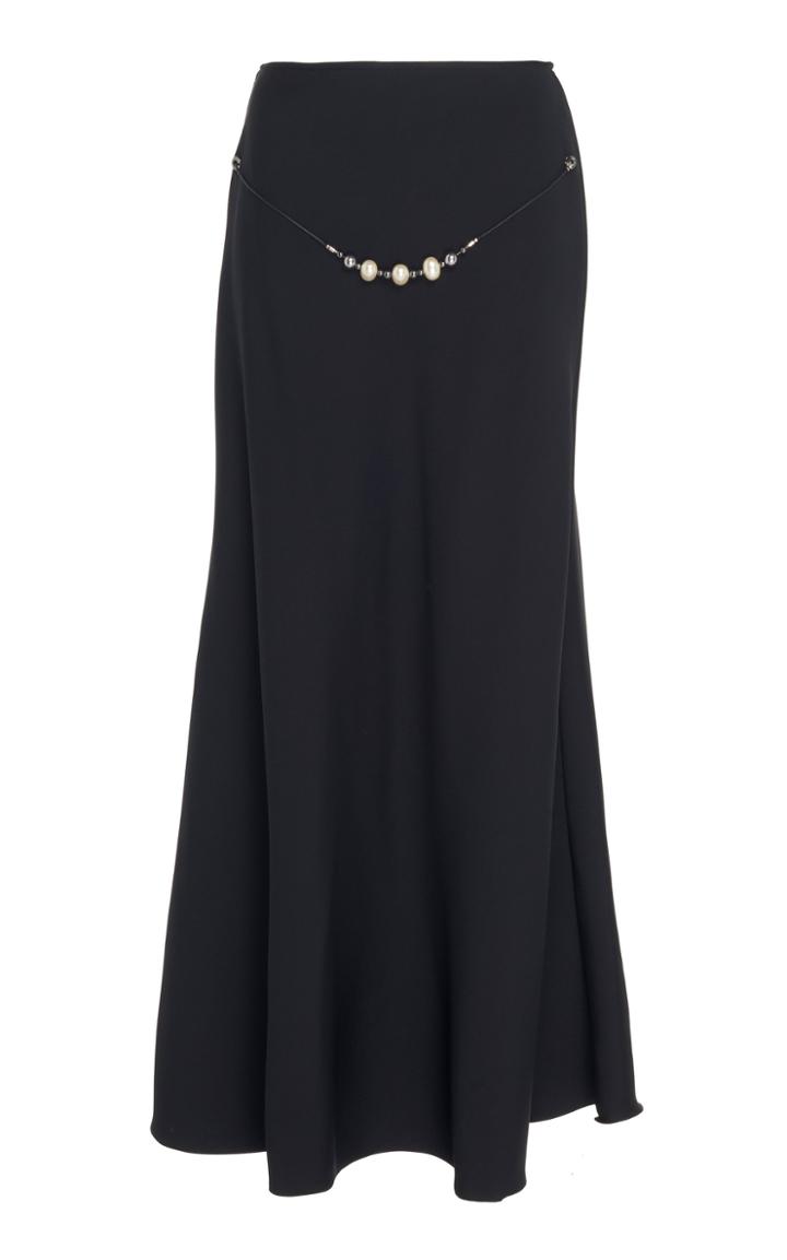 Ellery Critical Acclaim Bias Skirt With Belt