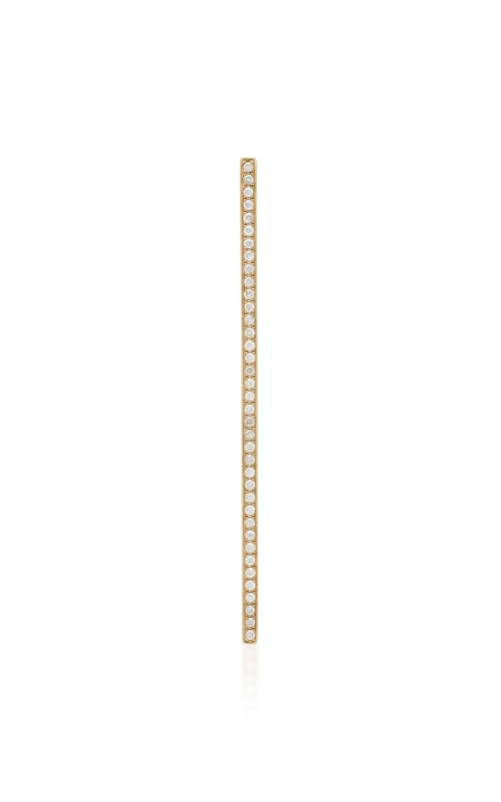 Anissa Kermiche Single Grande Barre Pave Earring