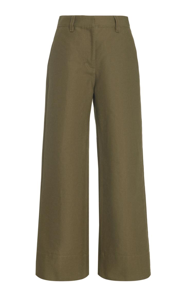 Co Cropped Twill Work Pant