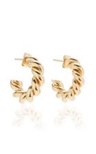 Isabel Lennse Extra Small Gold-plated Hoop Earrings