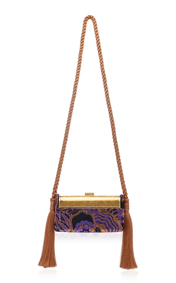 Bienen-davis Rgine Minaudiere In Lurex With Tassels