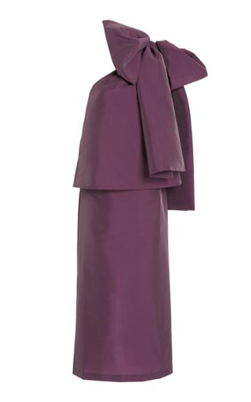 Bernadette Antwerp Winnie One-shoulder Taffeta Top