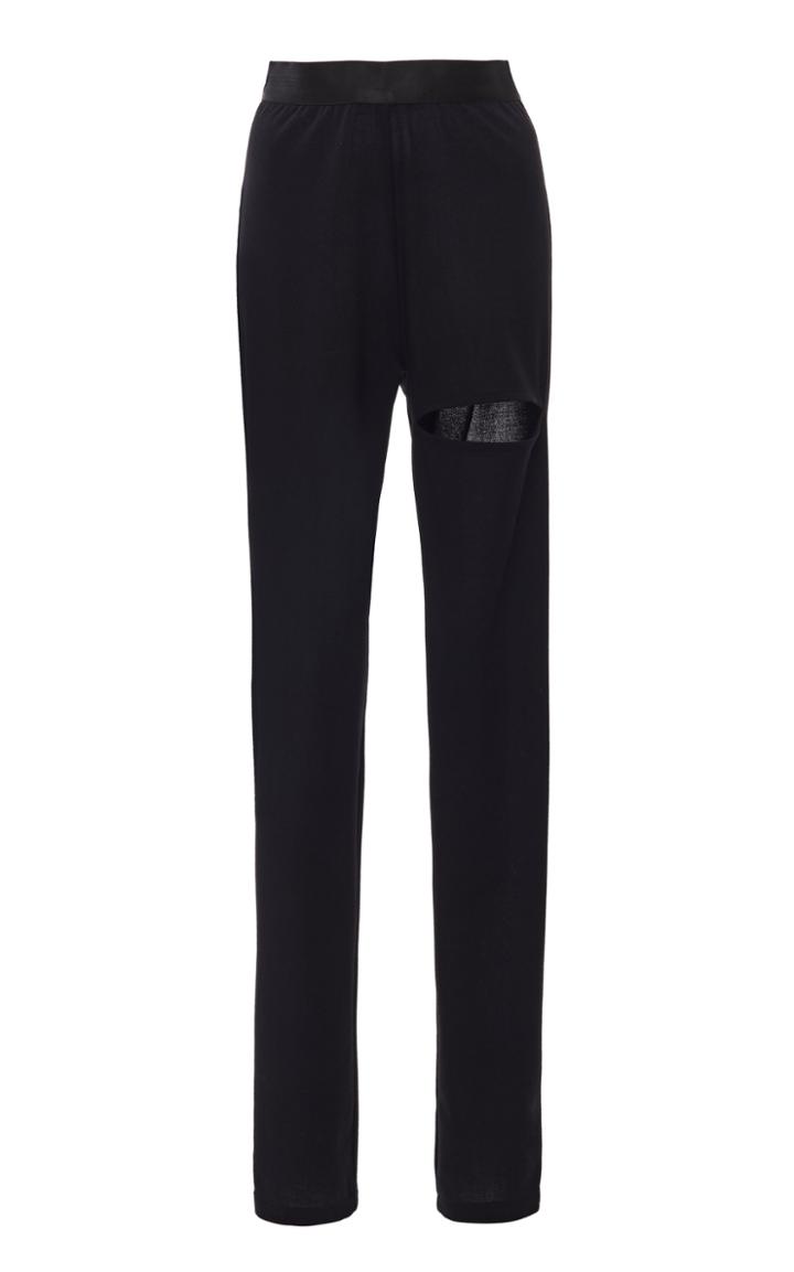 Moda Operandi Ann Demeulemeester Cutout High-rise Skinny Pant Size: 34