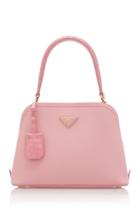 Moda Operandi Prada Crocodile And Leather Top Handle Bag