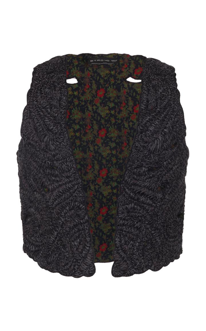 Moda Operandi Etro Paisley Jacquard Vest Size: 38