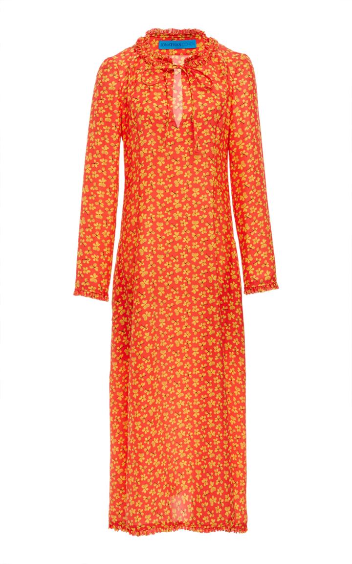 Jonathan Cohen The Sally Long Sleeve Floral Dress
