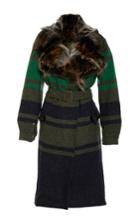 Mr & Mrs Italy Military Wool Patch Coyote Trench Coat