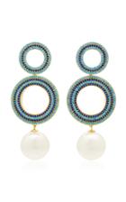 Joanna Laura Constantine Gold-plated And Pearl Earrings
