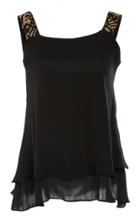 Roopa Gamya Embellished Tiered Top