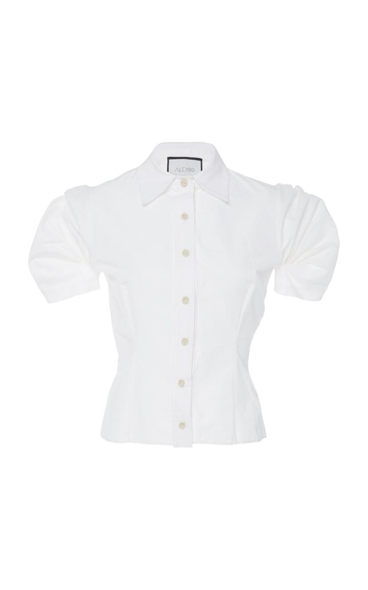 Alexis Wallis Tailored Cotton-blend Top