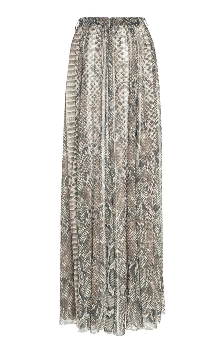 Elie Saab Georgette Skirt