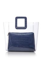 Staud Shirley Croc-effect Leather Bag