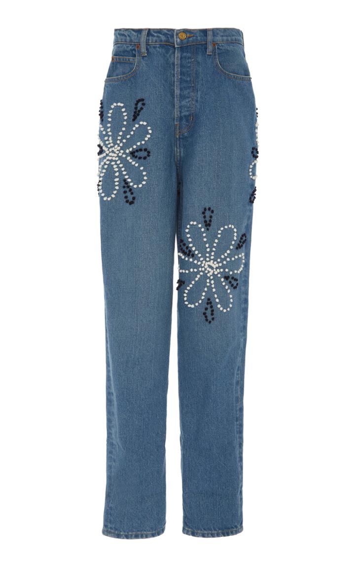 B Sides Claude High-rise Wide-leg Slouch Jeans