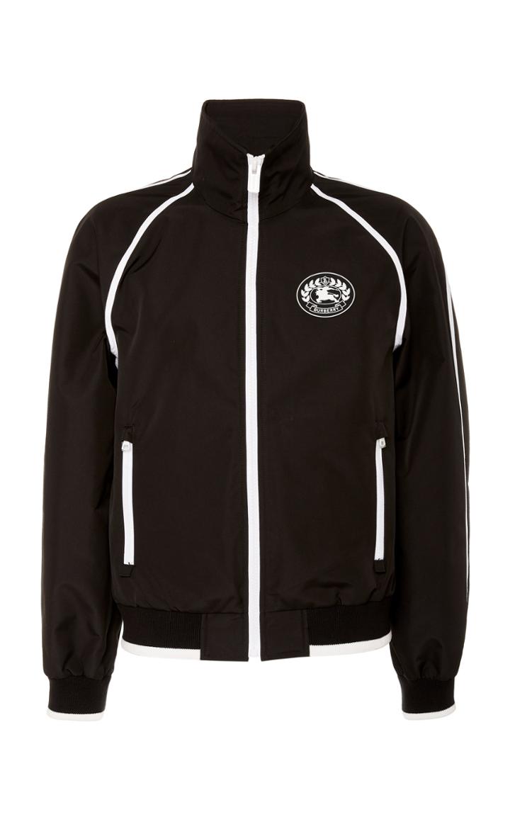 Burberry High-necked Shell Blouson Jacket