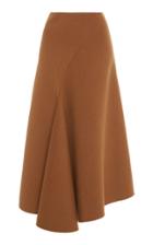Lee Mathews Dallas Cashmere Asymmetric Skirt
