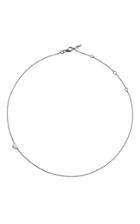 Jack Vartanian 18k White Gold And Black Rhodium Diamond Drop Choker