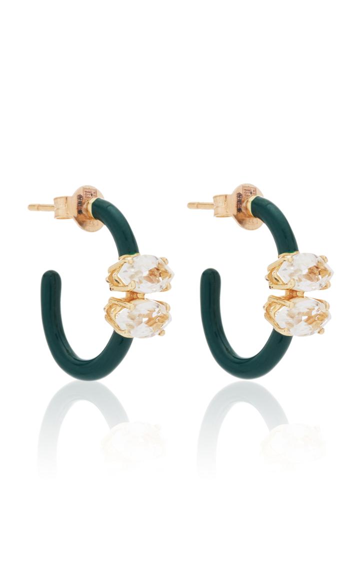 Moda Operandi Bea Bongiasca Marquise Cut Vine Hoops