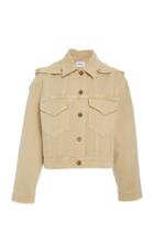 Nanushka Mojave Hooded Denim Jacket