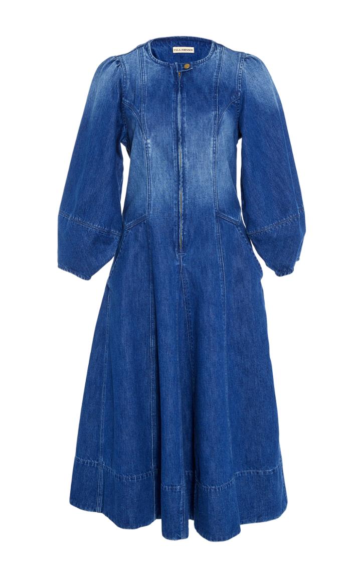 Ulla Johnson Dumas Denim Dress