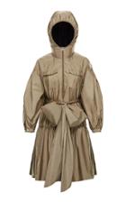 Moncler Genius + Simone Rocha Ellen Bow-detailed Shell Hooded Coat