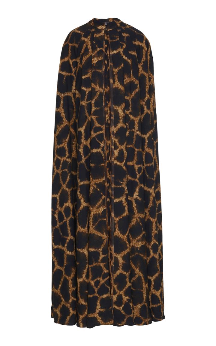 Dolce & Gabbana Animal Print Cape