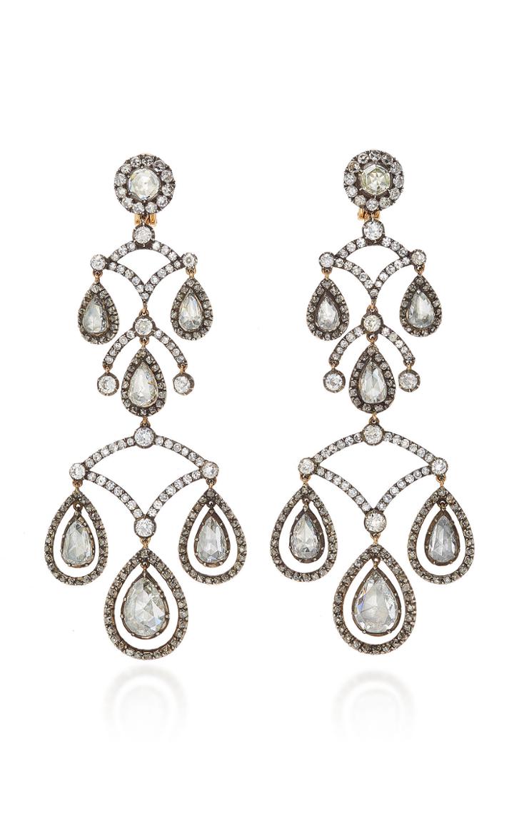 Munnu The Gem Palace Diamond Chandelier Earrings