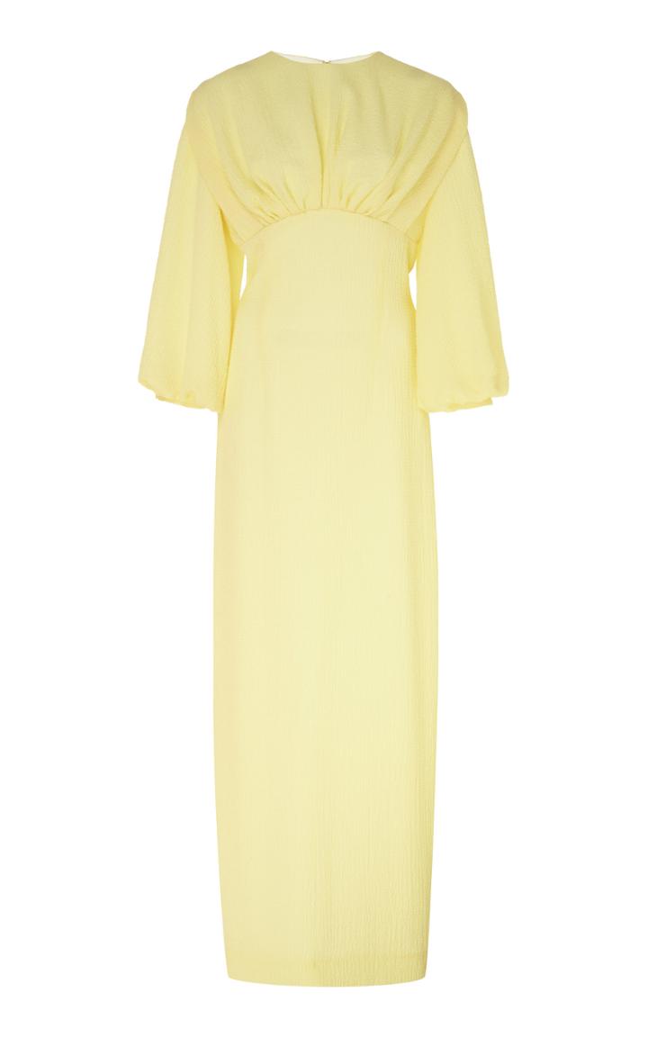 Moda Operandi Emilia Wickstead Balloon Sleeve Dress Size: 8