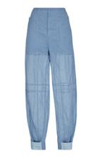 Jil Sander Gibson Wide-leg Cotton Pants