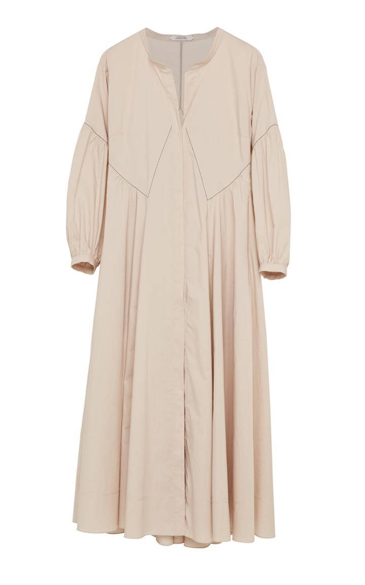 Moda Operandi Dorothee Schumacher Poplin Power Cotton Midi Dress