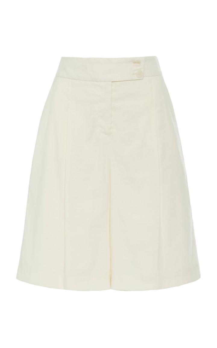 Moda Operandi Veronica Beard Saira High-waist Flared Shorts Size: 00