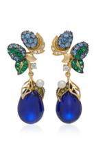 Anabela Chan Nightberry 18k Gold Multi-stone Earrings
