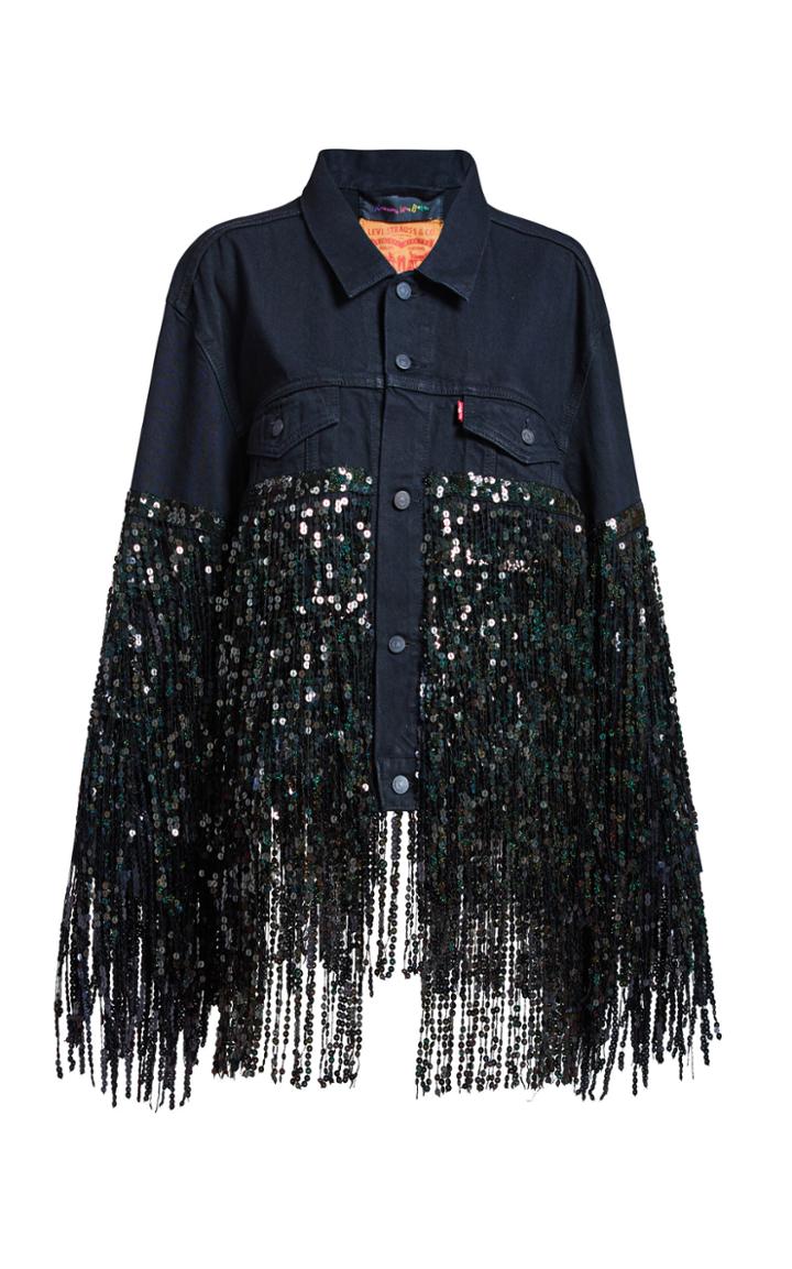 Romance Was Born Black Star Jacket X Levis