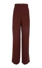 Amal Al Mulla Wide Leg Crepe Pants