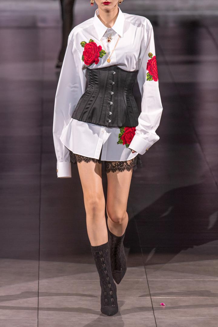Moda Operandi Dolce & Gabbana Satin Corset