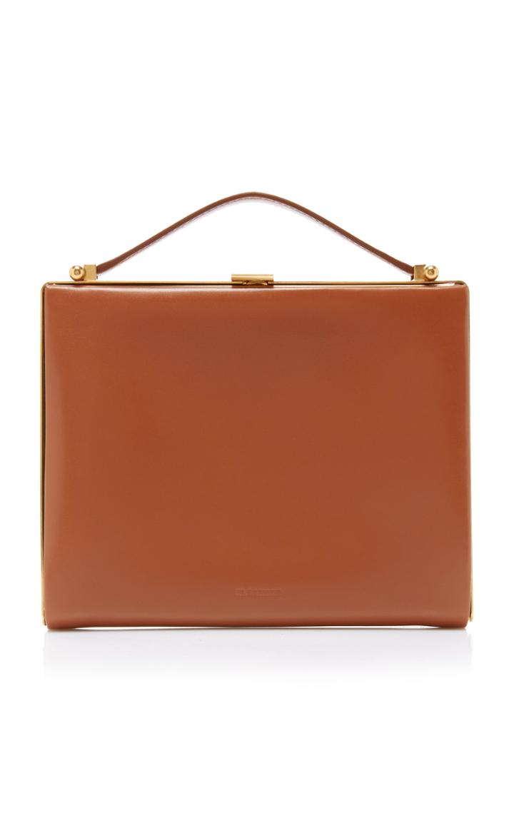 Jil Sander Leather Top Handle Bag