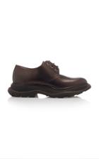 Alexander Mcqueen Leather Derby Shoes